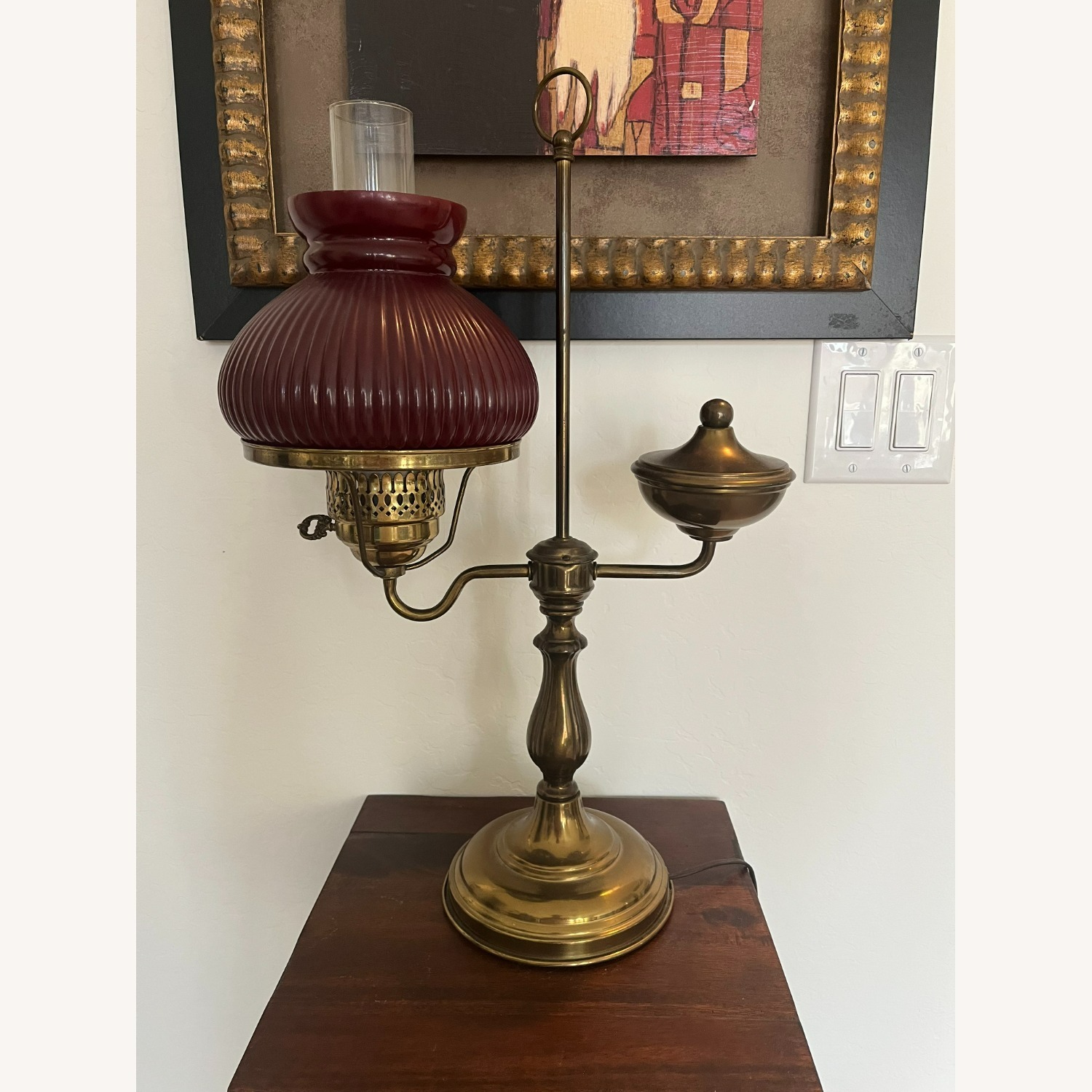 Electric Victorian Style Table Lamp - image-2