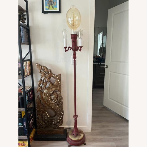 Used Edison‑Style Multi‑Bulb Floor Lamp for sale on AptDeco