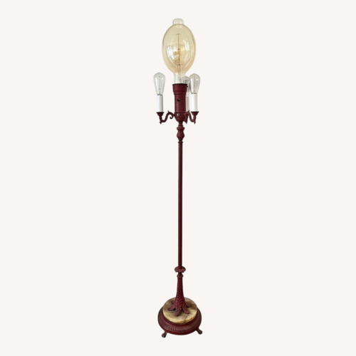 Used Edison‑Style Multi‑Bulb Floor Lamp for sale on AptDeco