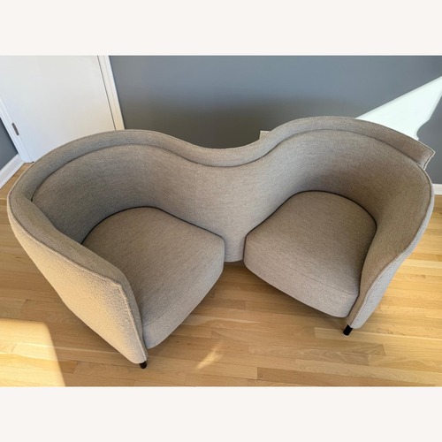 Used Ligne Roset Hemicycle Loveseat for sale on AptDeco