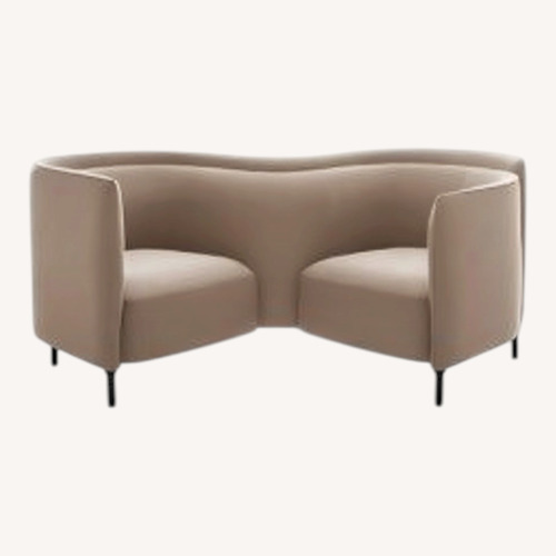 Used Ligne Roset Hemicycle Loveseat for sale on AptDeco