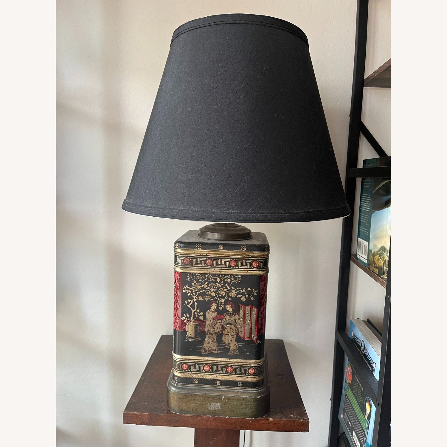 Frederick Cooper Chinoiserie Tea Tin Table Lamp - image-4