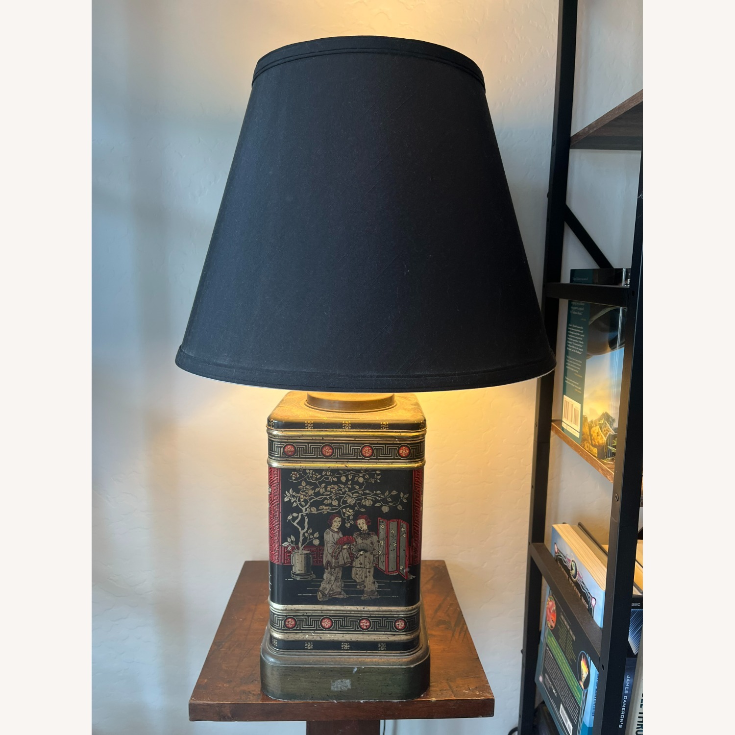 Frederick Cooper Chinoiserie Tea Tin Table Lamp - image-1