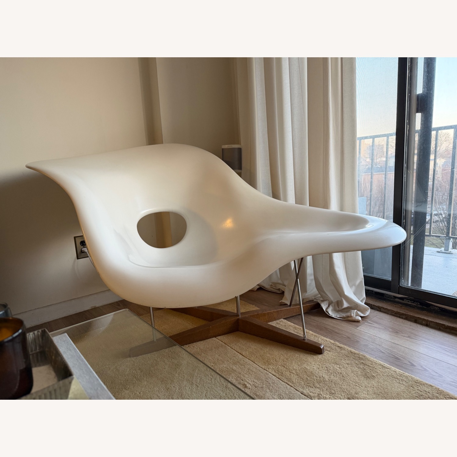 Authentic Vitra Eames La Chaise Lounge Chair - image-3
