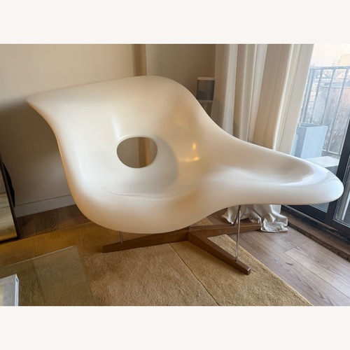 Used Authentic Vitra Eames La Chaise Lounge Chair for sale on AptDeco