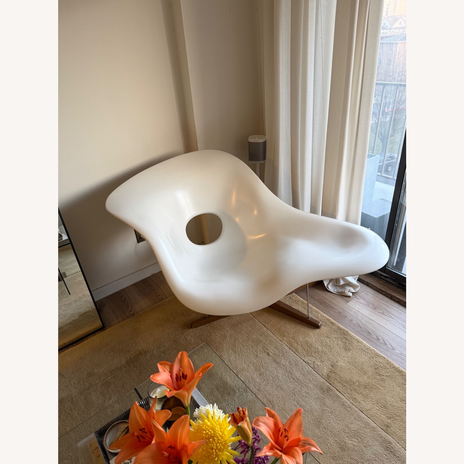 Authentic Vitra Eames La Chaise Lounge Chair - image-2