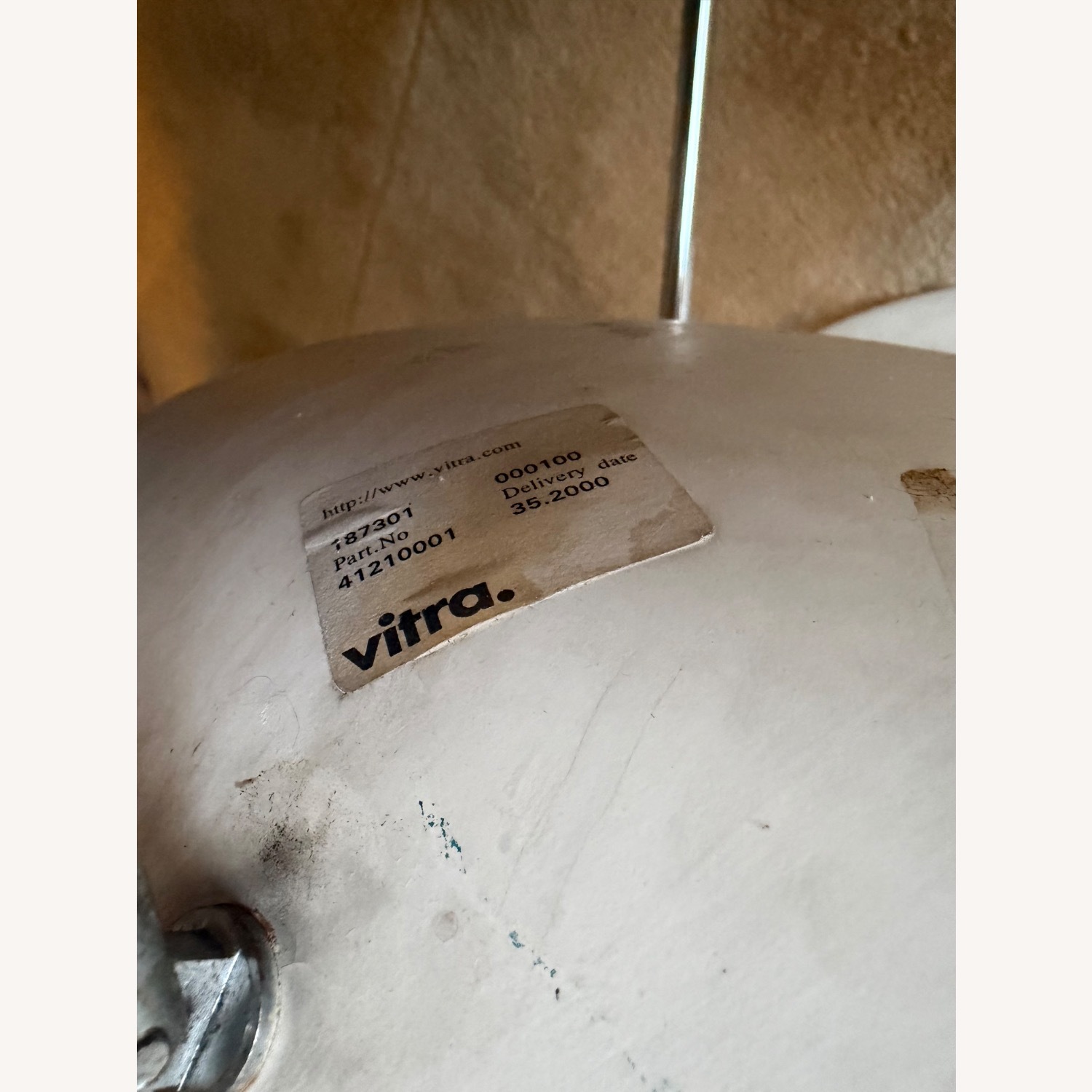 Authentic Vitra Eames La Chaise Lounge Chair - image-5