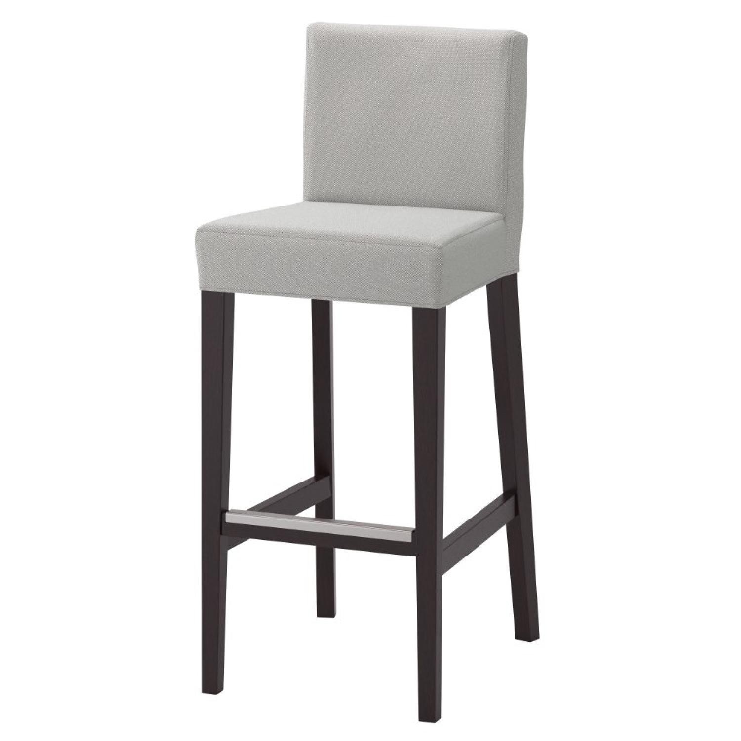 IKEA Henriksdal Dark Gray Stools - image-5