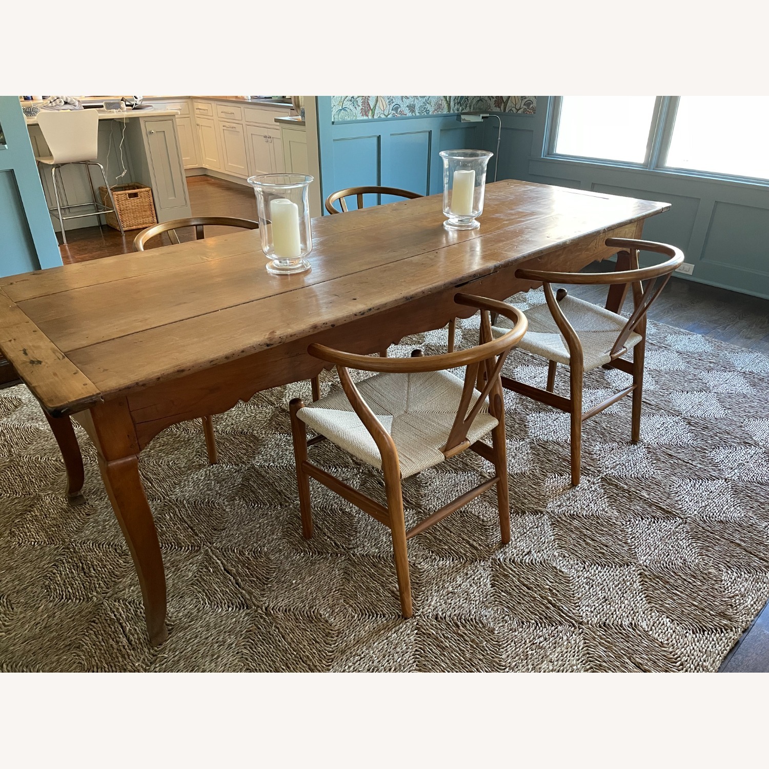 Antique French Farm Dining Table - image-2