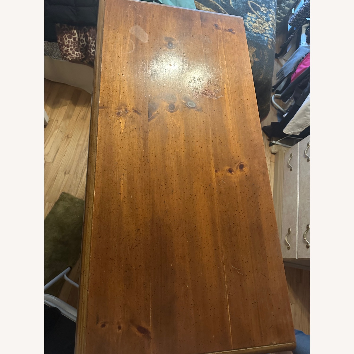 Broyhill Furniture Dark Brown Wood Dresser - image-2