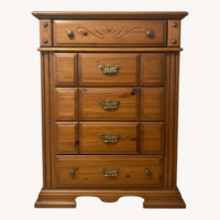 Broyhill Furniture Dark Brown Wood Dresser