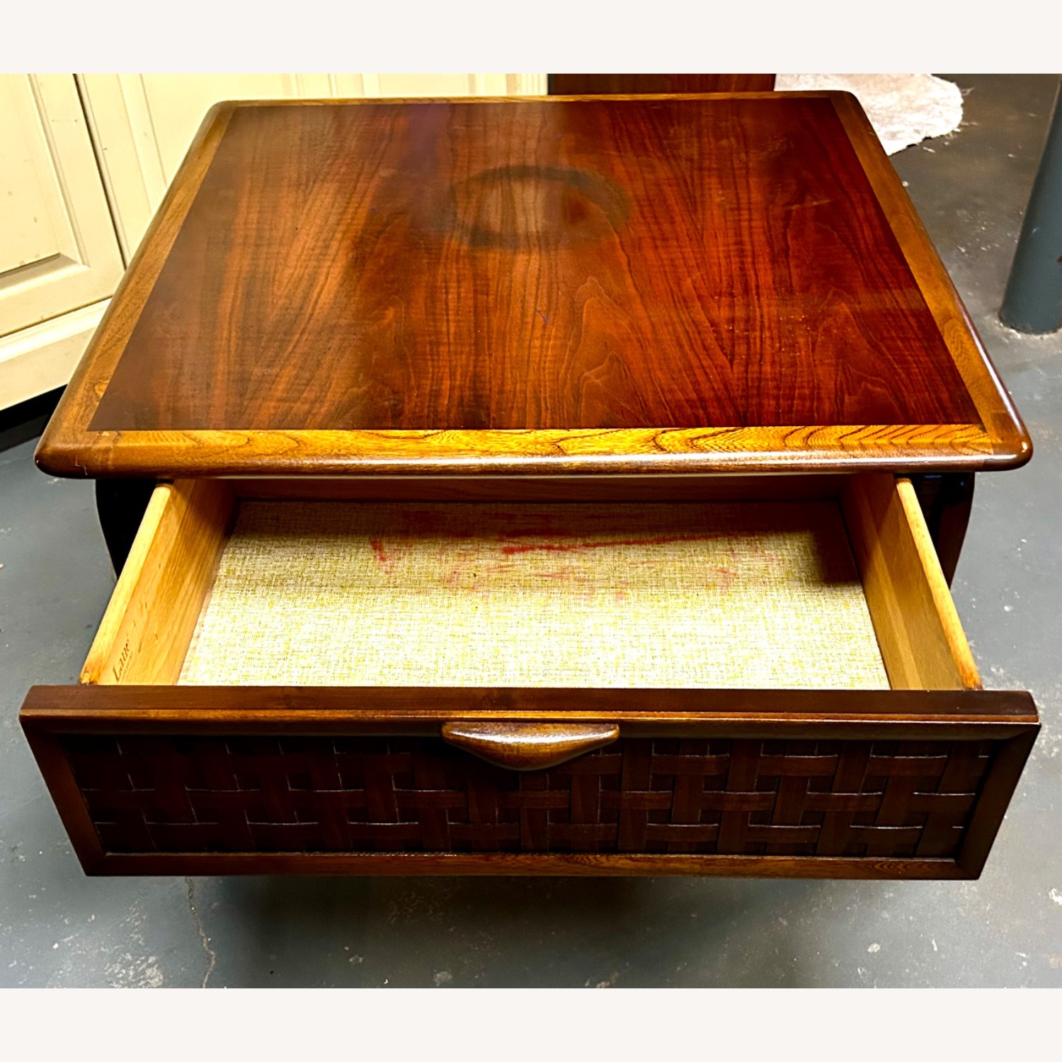 Lane Furniture Dark Brown Wood Side Tables - image-4