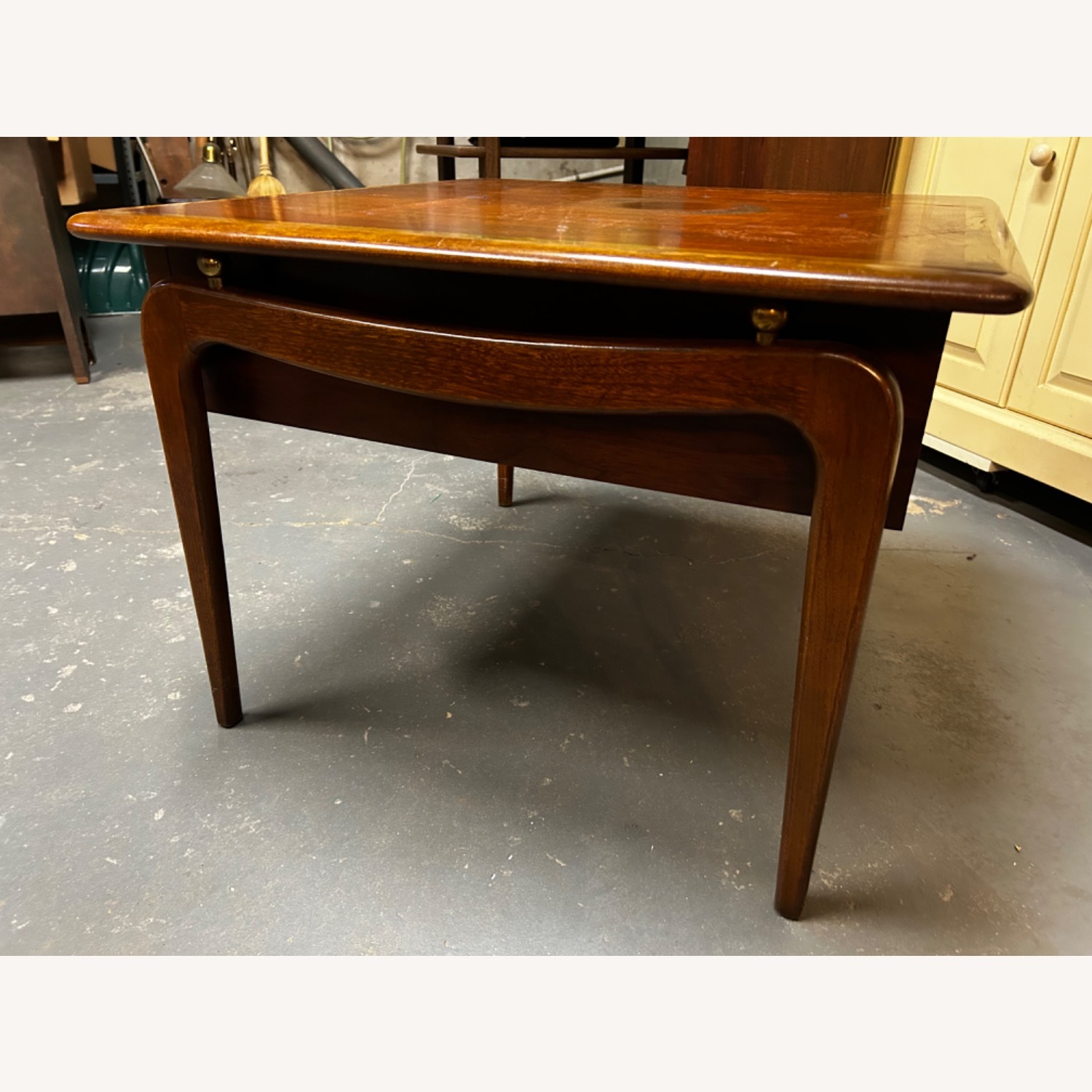 Lane Furniture Dark Brown Wood Side Tables - image-6