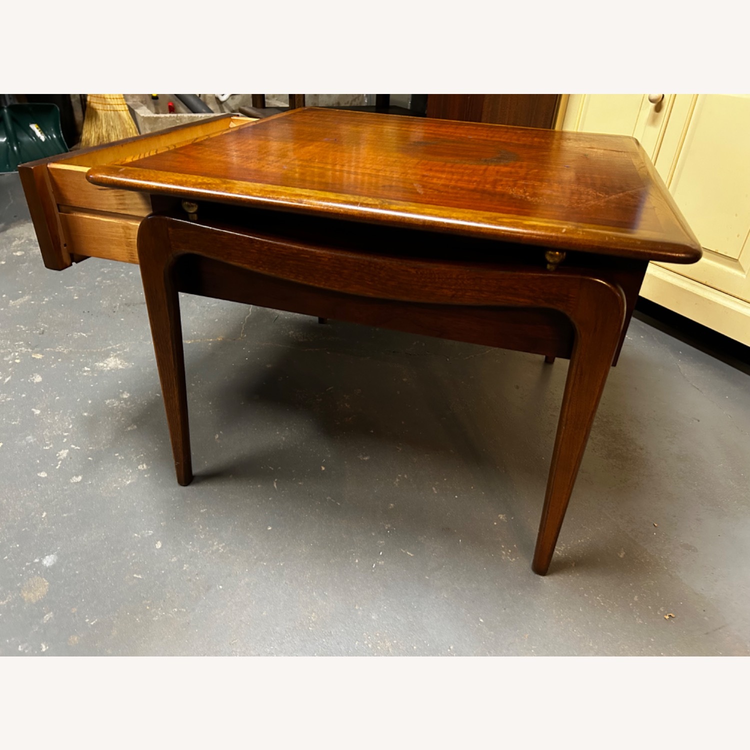 Lane Furniture Dark Brown Wood Side Tables - image-11