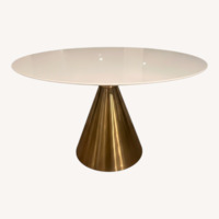 White Ceramic Dining Table