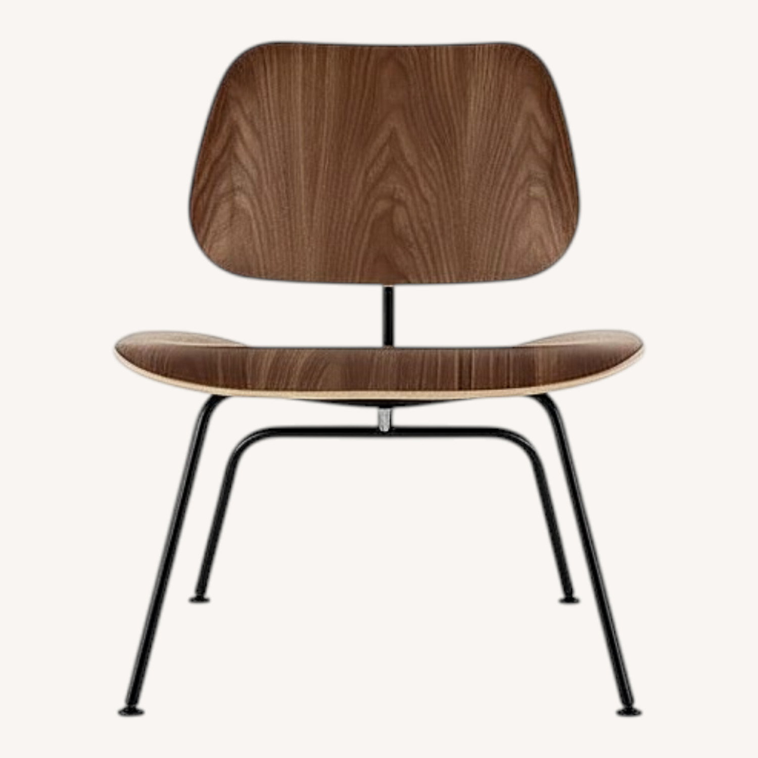 Herman Miller Eames Dark Brown Wood Accent Chairs - image-0
