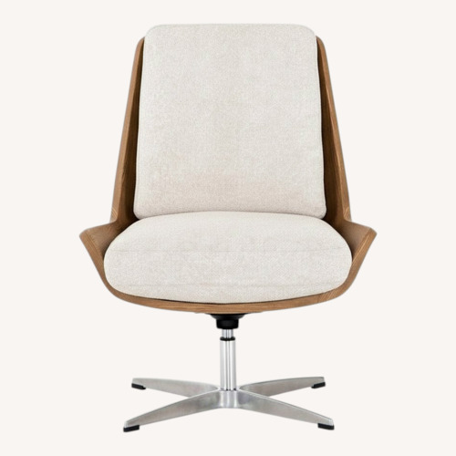 Used Four Hands Burbank Swivel Desk Chair for sale on AptDeco