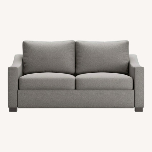 Used Crate & Barrel Light Gray Sleeper Sofa for sale on AptDeco