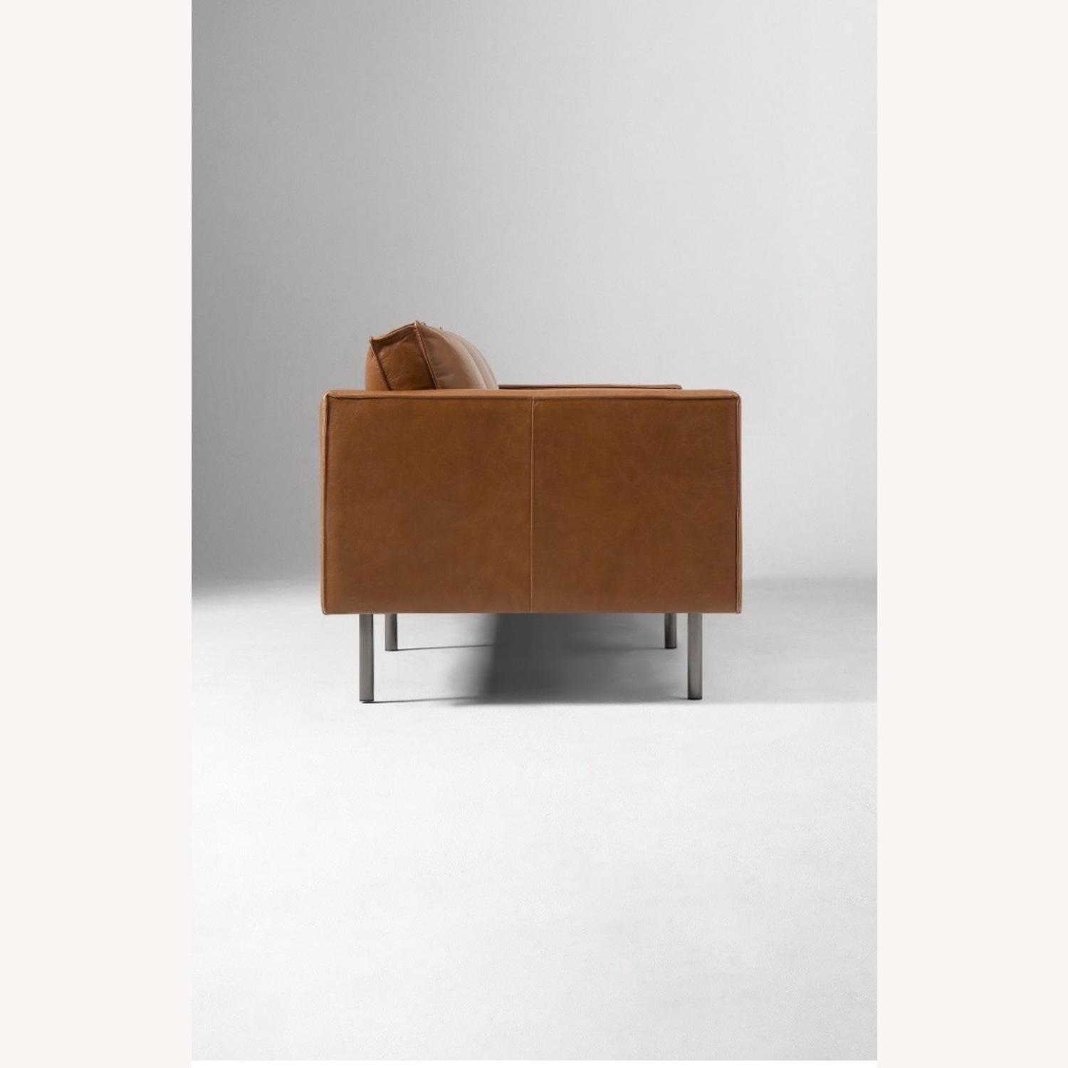 West Elm Axel Saddle Leather 3+ Seater Sofa  - image-2