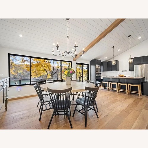 Used Arhaus White Dining Table for sale on AptDeco