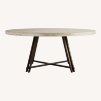 Arhaus White Dining Table
