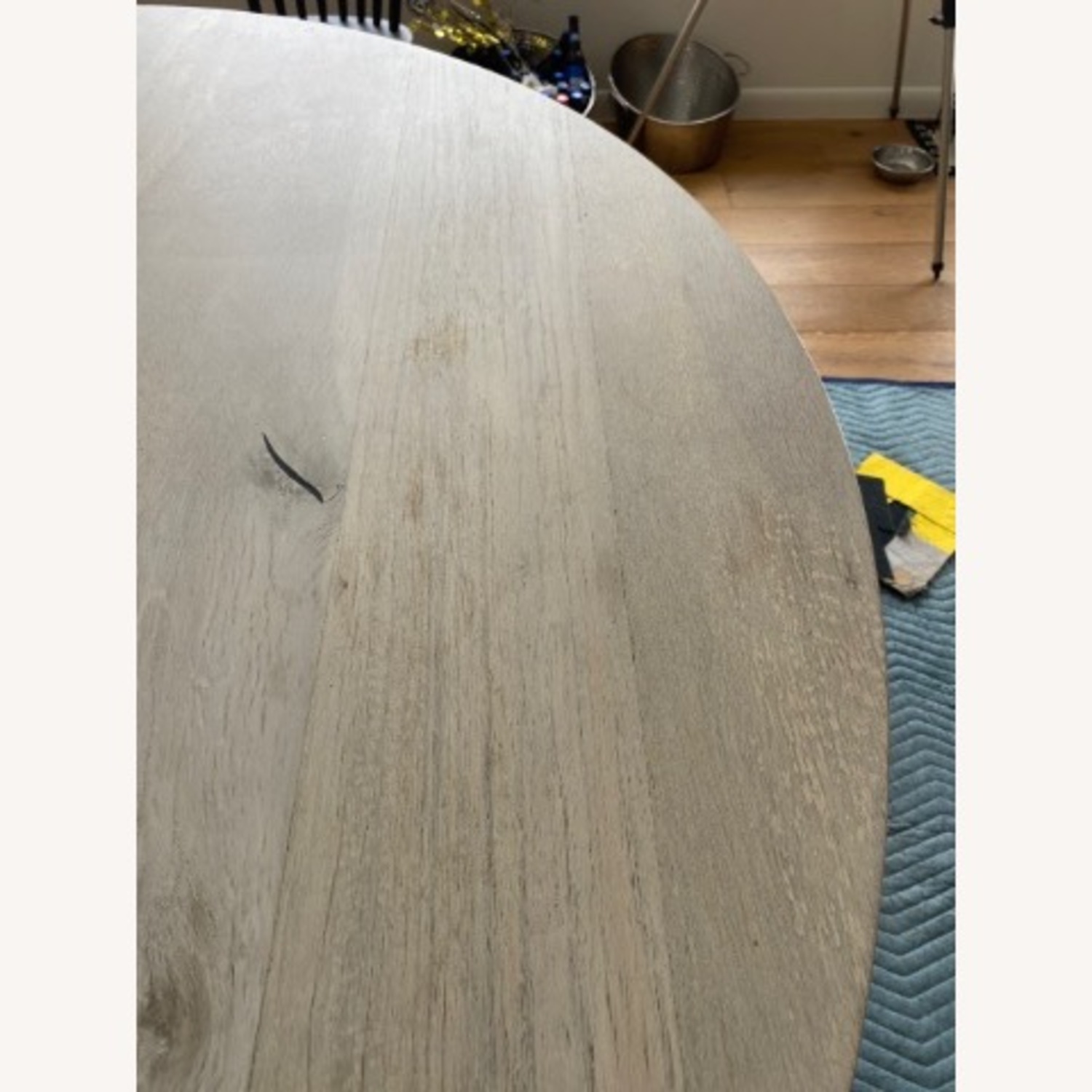 Arhaus White Dining Table - image-3