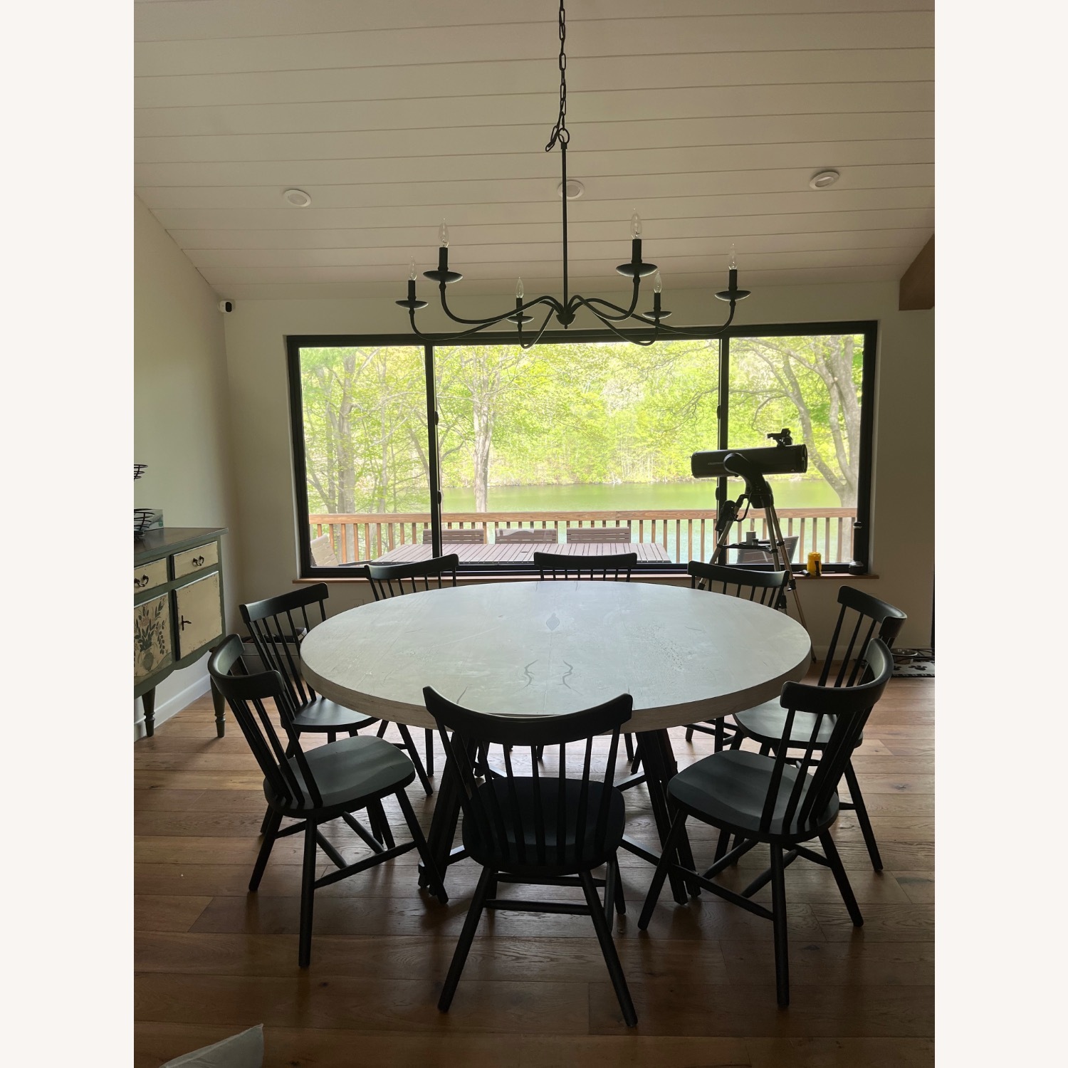 Arhaus White Dining Table - image-5