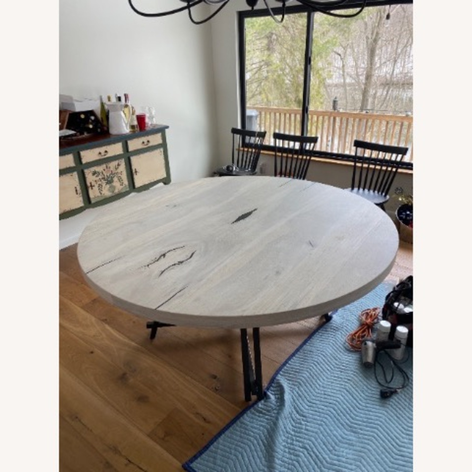 Arhaus White Dining Table - image-2