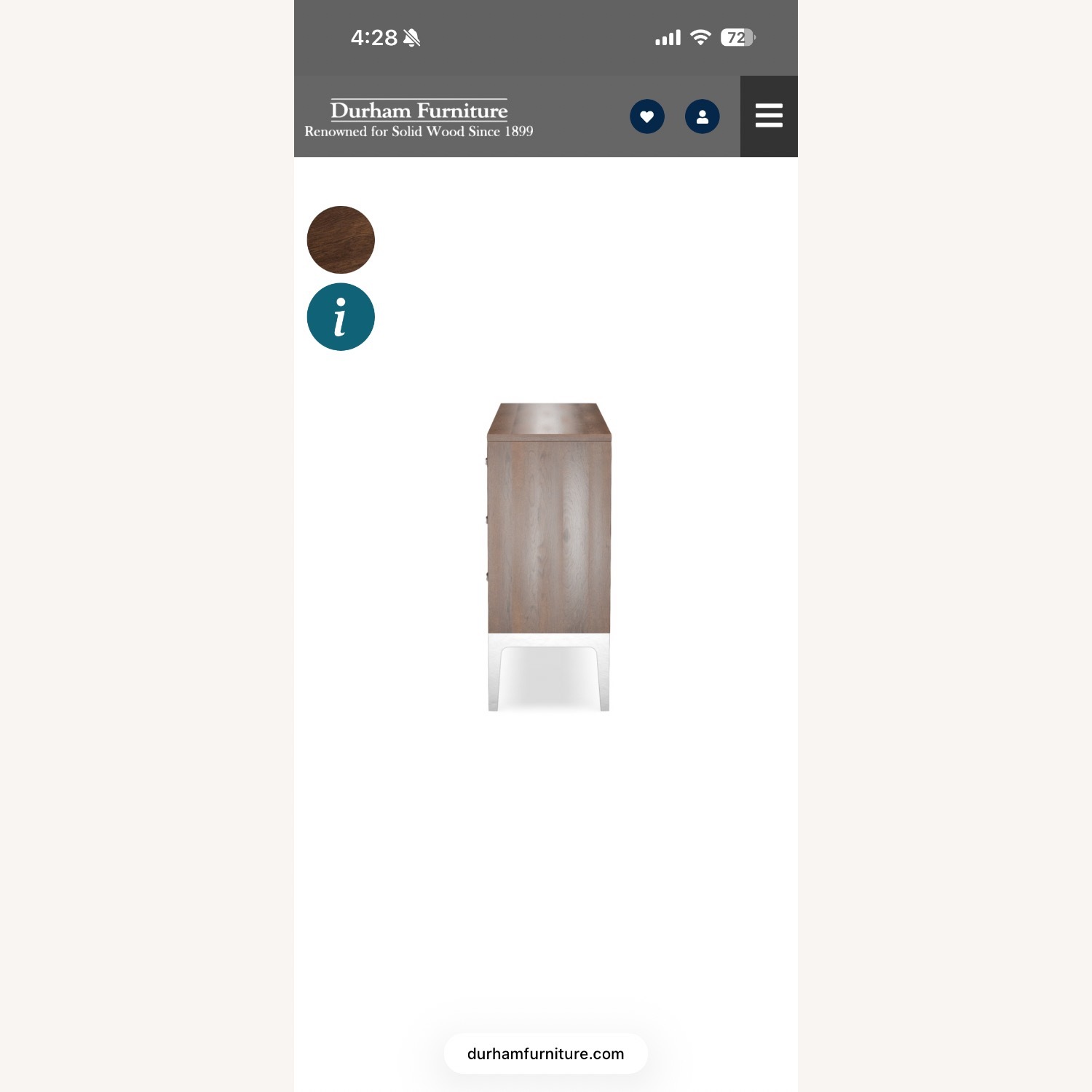 Durham Solid Cherry Wood Dresser - image-2