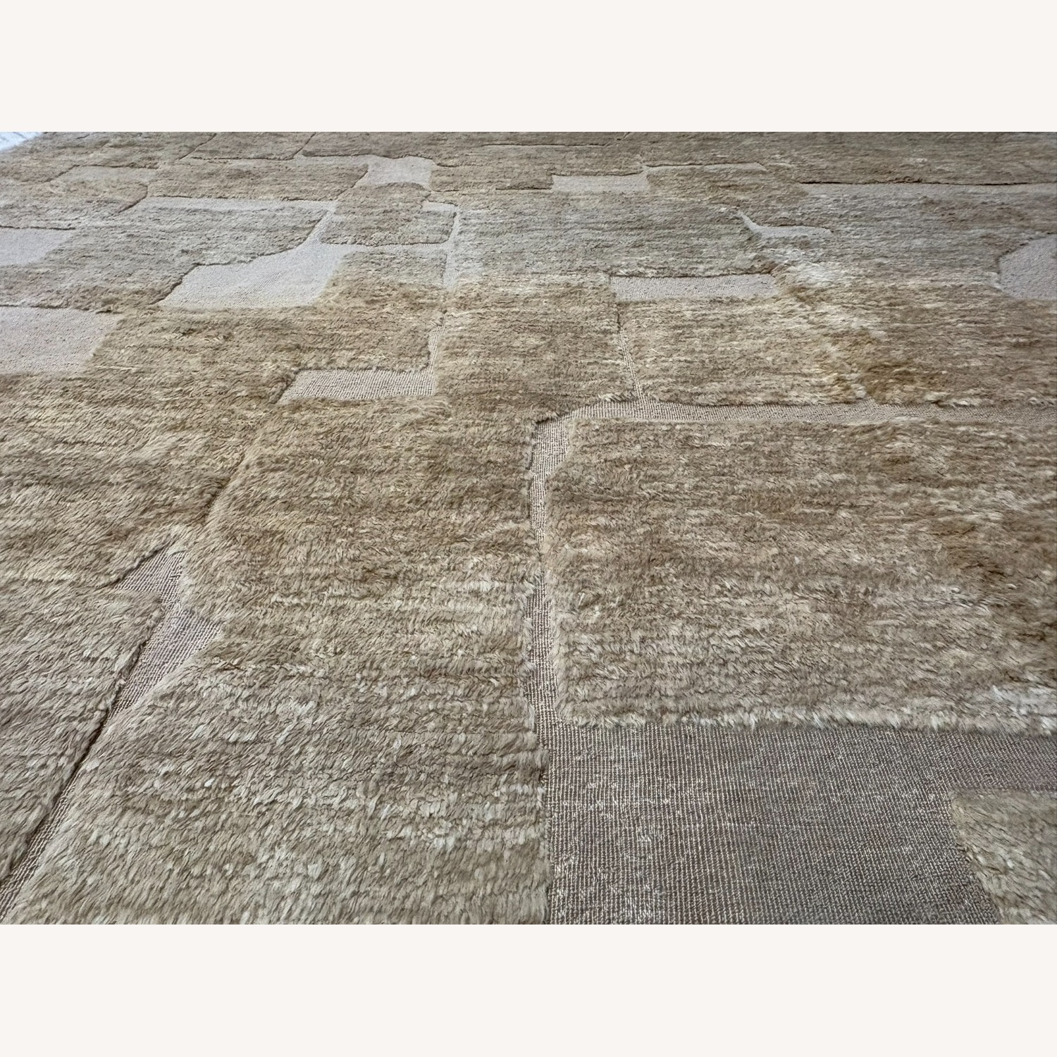 Restoration Hardware Ilyas Hand-Knotted Wool Rug 10' × 14' Camel - image-8