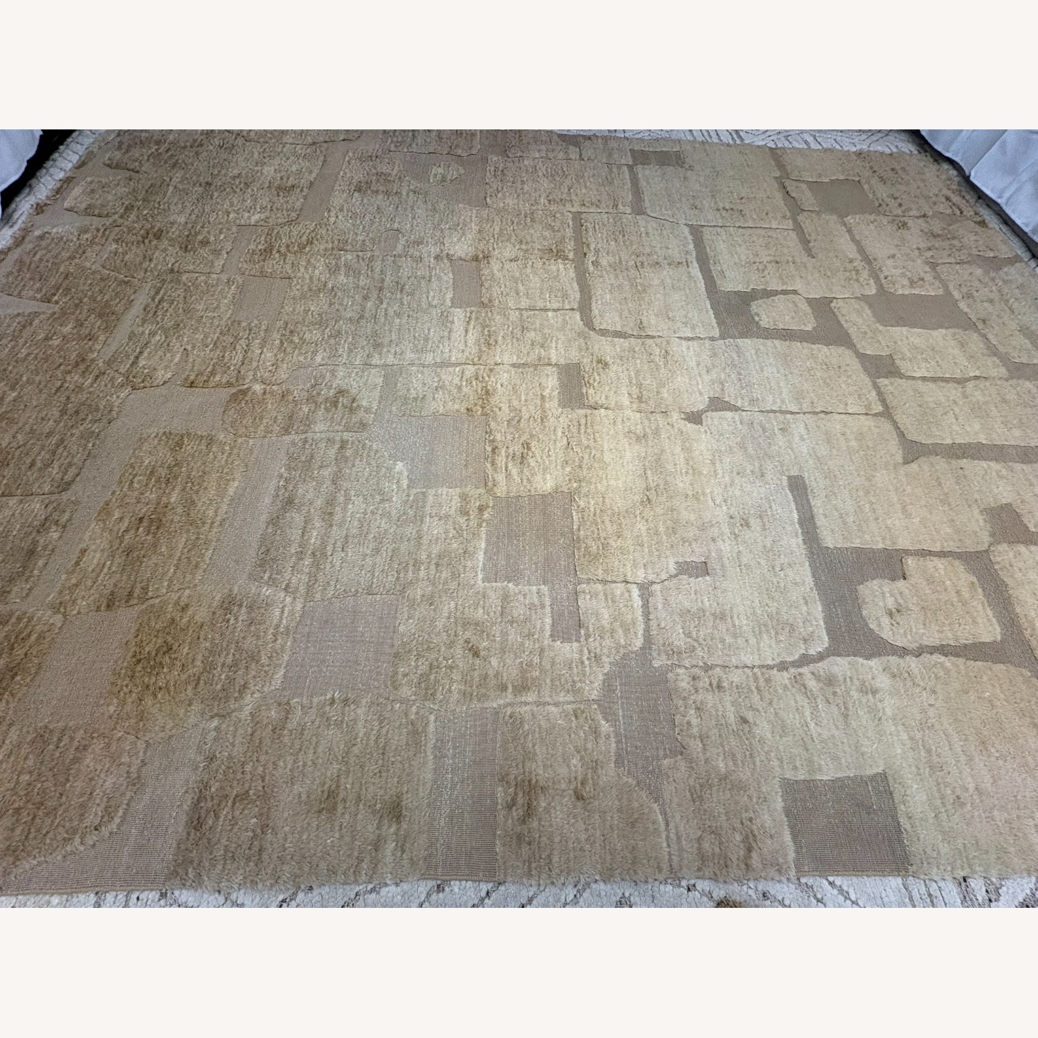 Restoration Hardware Ilyas Hand-Knotted Wool Rug 10' × 14' Camel - image-2