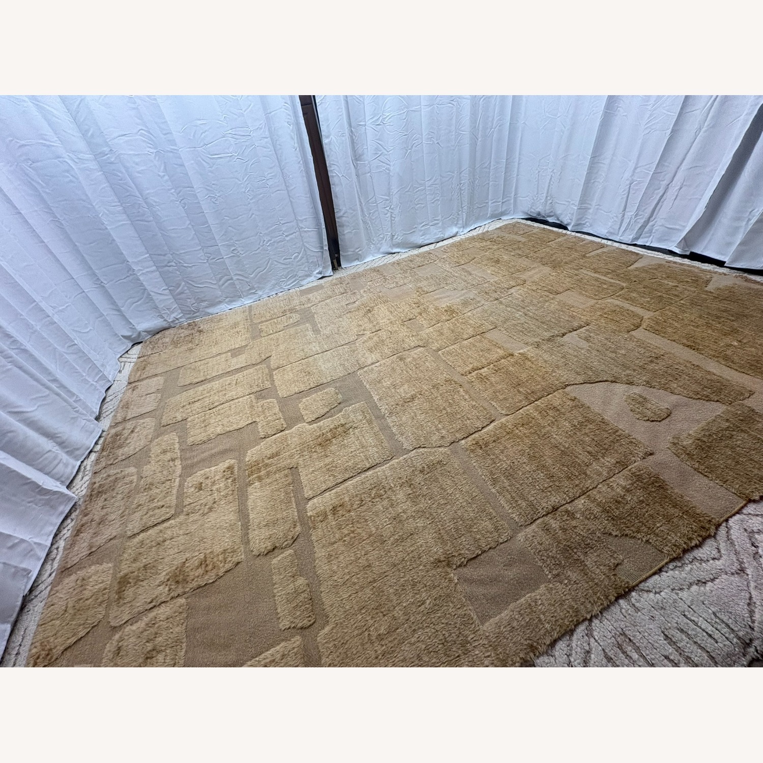 Restoration Hardware Ilyas Hand-Knotted Wool Rug 10' × 14' Camel - image-15