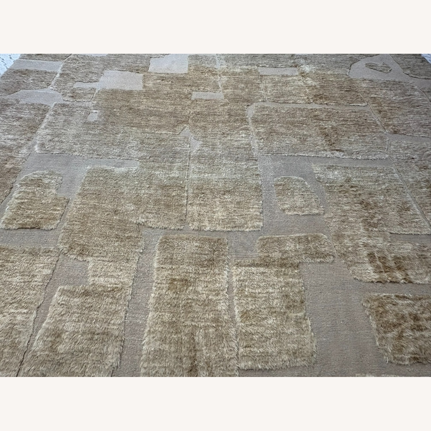 Restoration Hardware Ilyas Hand-Knotted Wool Rug 10' × 14' Camel - image-6