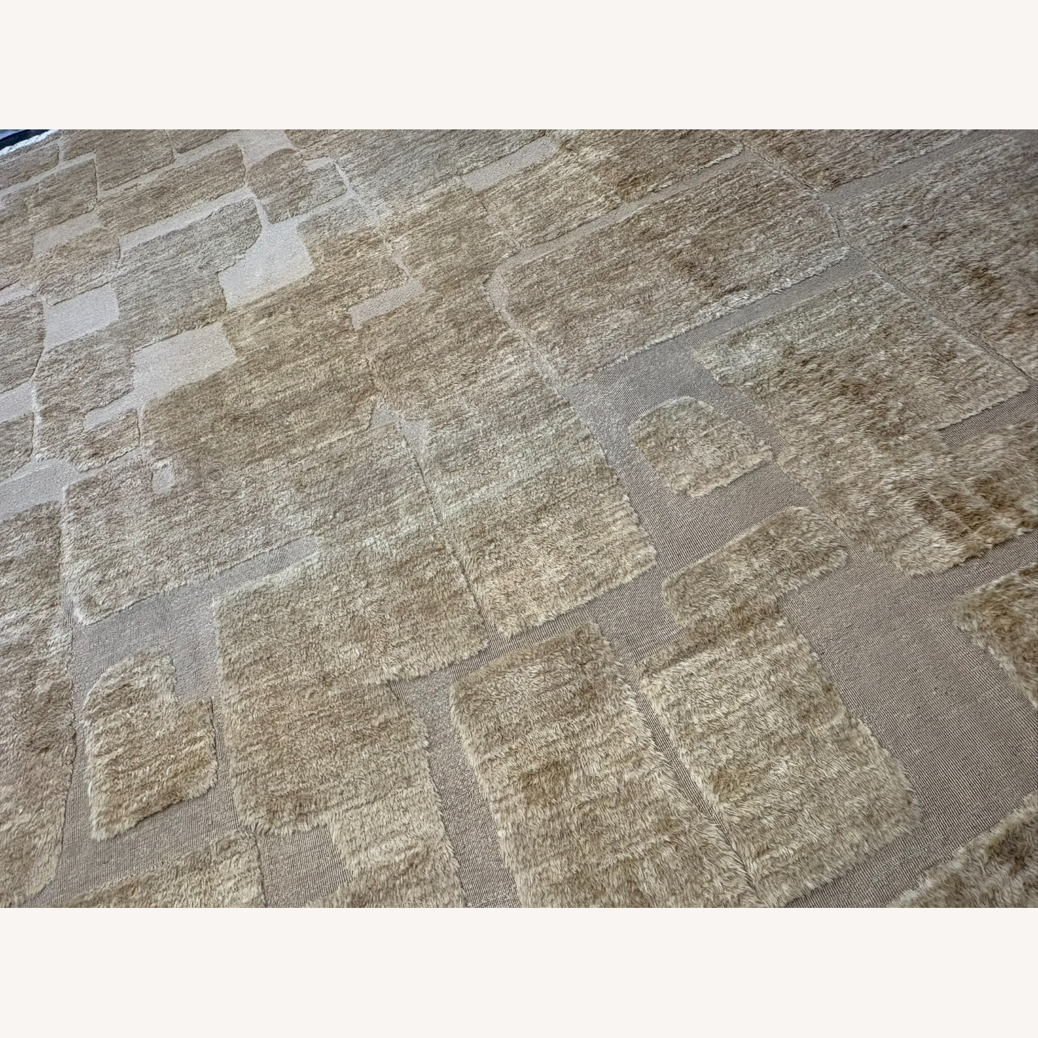 Restoration Hardware Ilyas Hand-Knotted Wool Rug 10' × 14' Camel - image-7