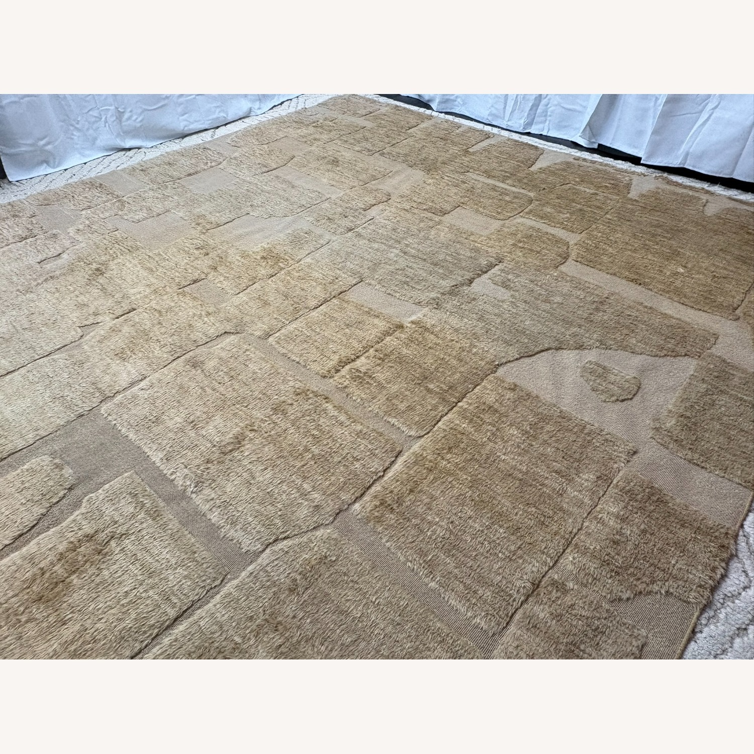 Restoration Hardware Ilyas Hand-Knotted Wool Rug 10' × 14' Camel - image-12