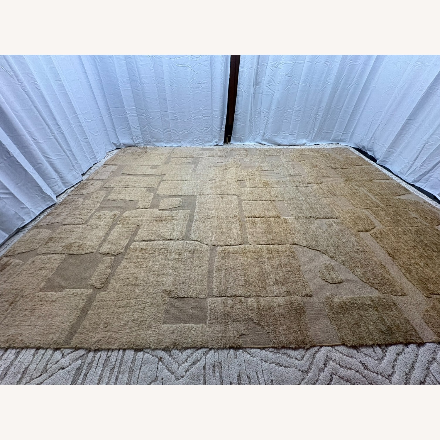 Restoration Hardware Ilyas Hand-Knotted Wool Rug 10' × 14' Camel - image-14