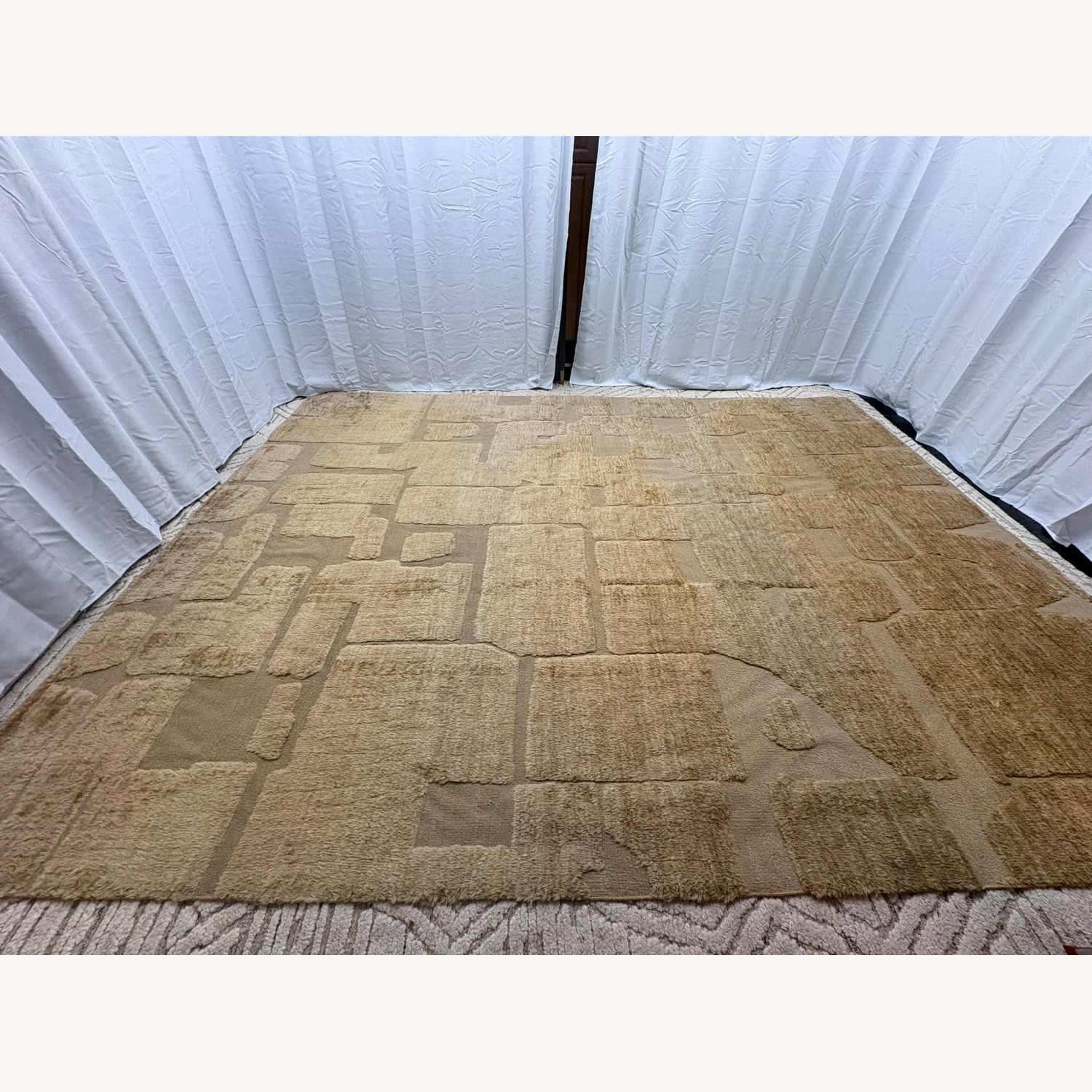Restoration Hardware Ilyas Hand-Knotted Wool Rug 10' × 14' Camel - image-23
