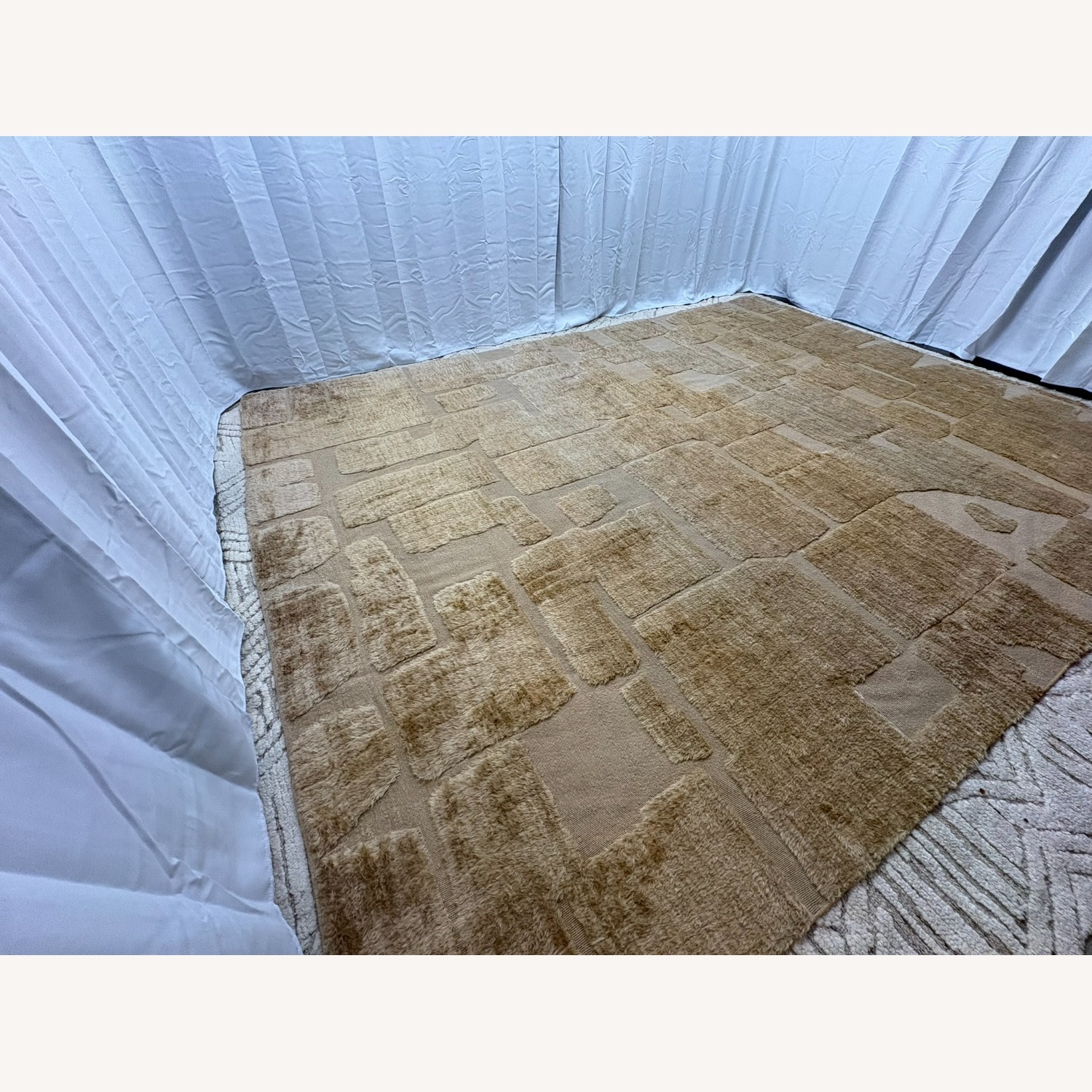 Restoration Hardware Ilyas Hand-Knotted Wool Rug 10' × 14' Camel - image-17