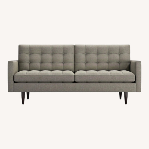 Used Crate & Barrel Grey 76" Petrie Sofa for sale on AptDeco