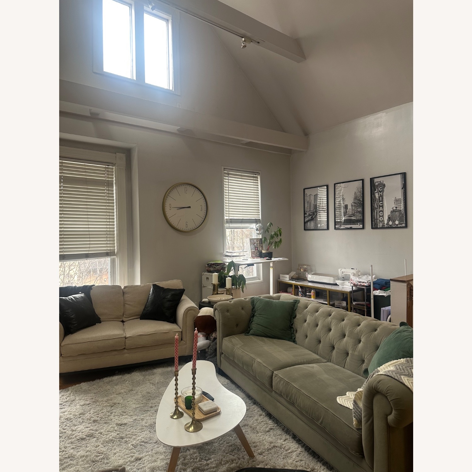 Macy's Grey Couch - image-3