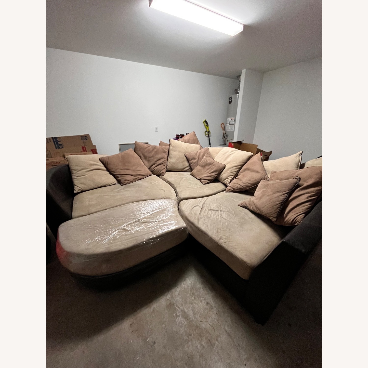 Fabric 3+ Piece Sectional - image-3