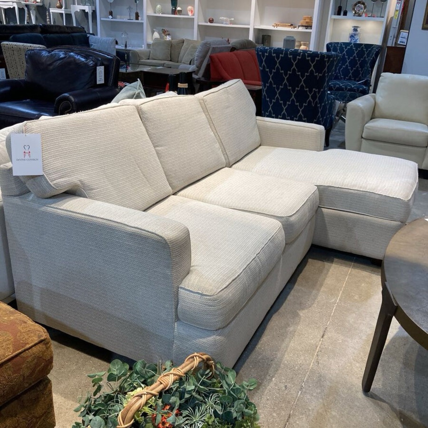 Walter E. Smithe Fabric Right Facing Sectional - image-3