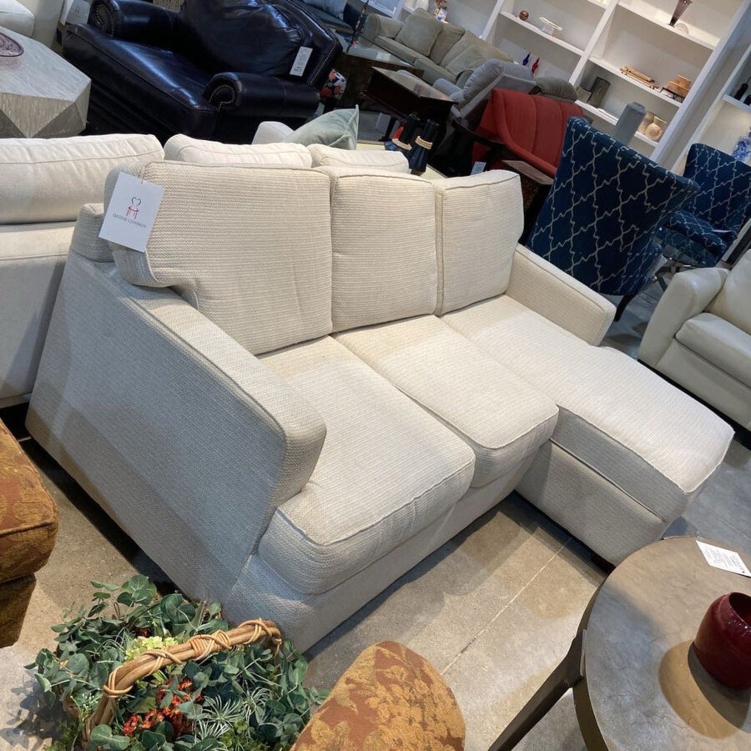 Walter E. Smithe Fabric Right Facing Sectional - image-2