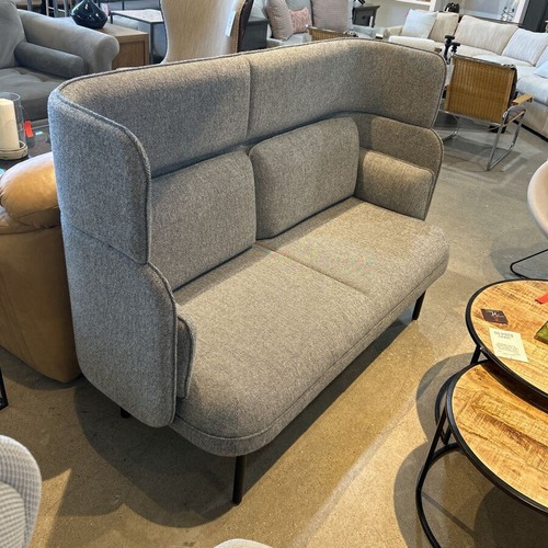 Used Allermuir Plum 2-Seat Loveseat for sale on AptDeco