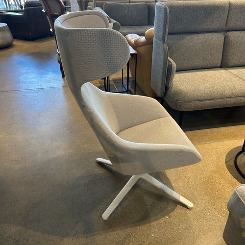 Used Allermuir Famiglia Swivel Wingback Lounge Chair for sale on AptDeco