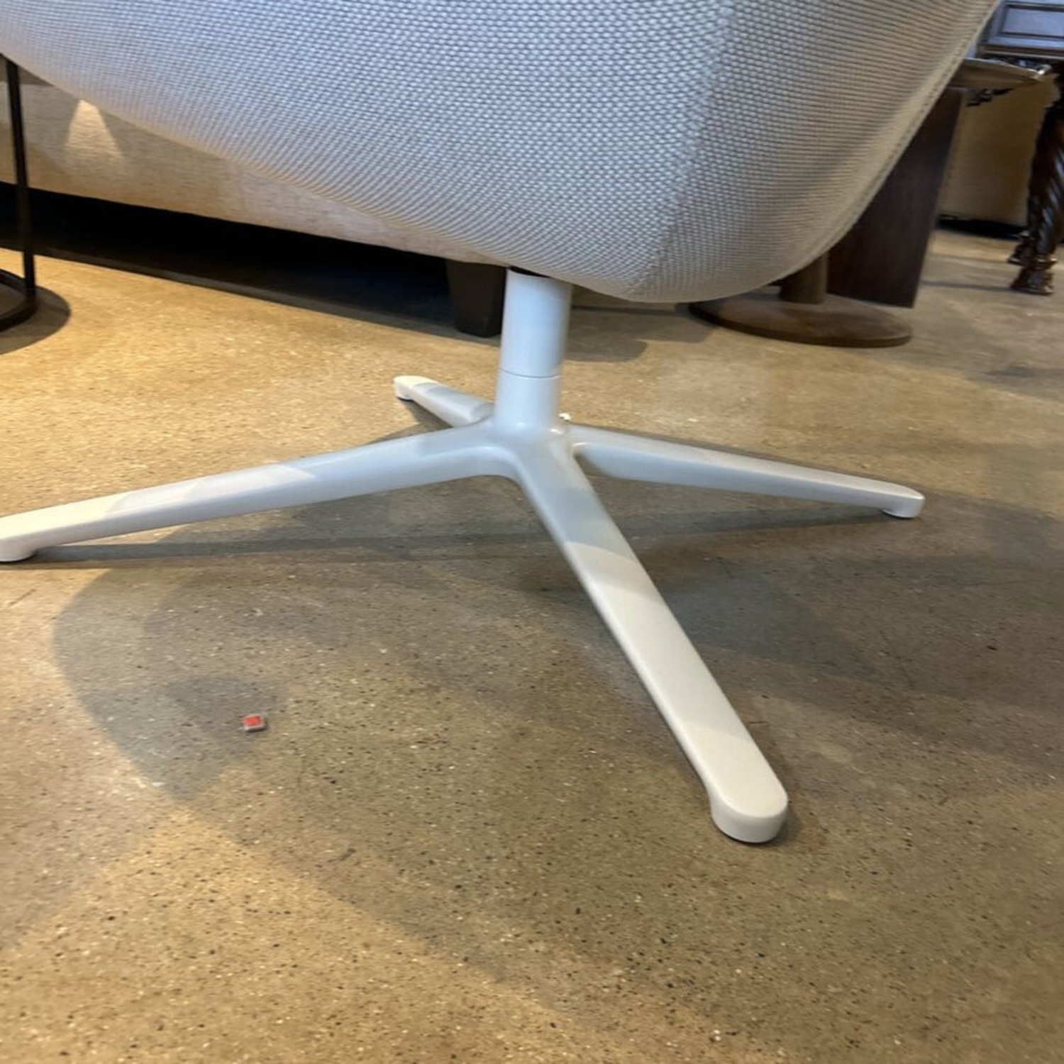 Allermuir Famiglia Swivel Wingback Lounge Chair - image-4