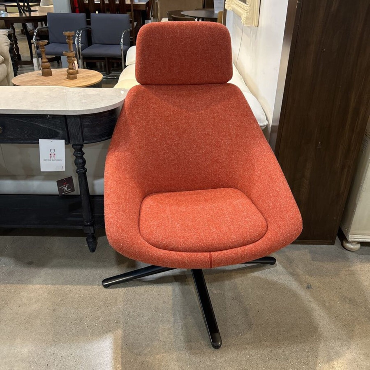 Allermuir Open Swivel Lounge Chair - image-1