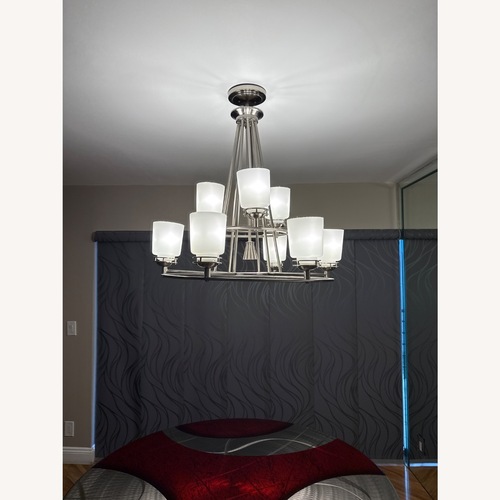 Used Quoizel Avery Metal Ceiling Lamp for sale on AptDeco