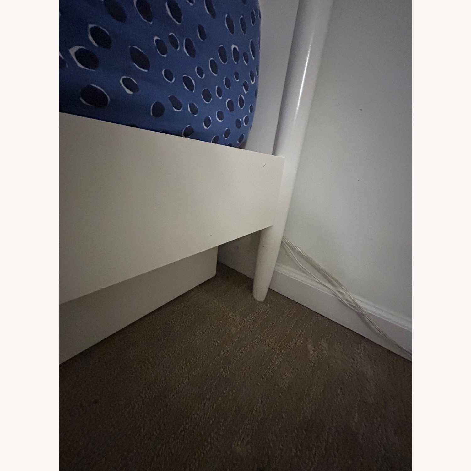 West Elm VII Full Mid Century Bed + Trundle - image-4