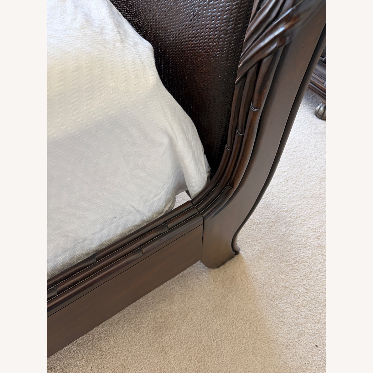 American Signature Furniture Dark Brown Queen Bed - image-3